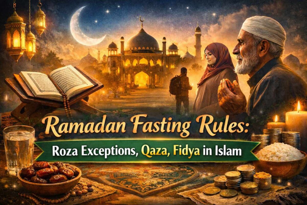 Who Is Exempt from Roza? Islamic Rules of Fasting, Qaza & Fidya Explained